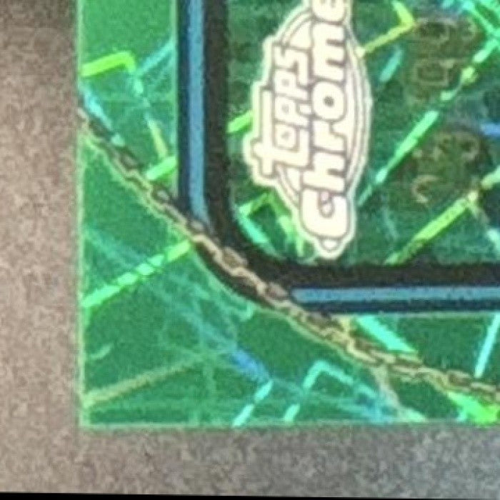 2025 Topps Chrome Marvel Ghost Rider Hulk Green Lazer Refractor /99 #183