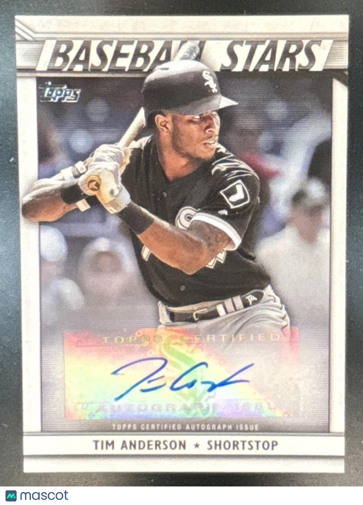 2020 Topps Tim Anderson Baseball Stars Auto #BSA-TA Chicago White Sox
