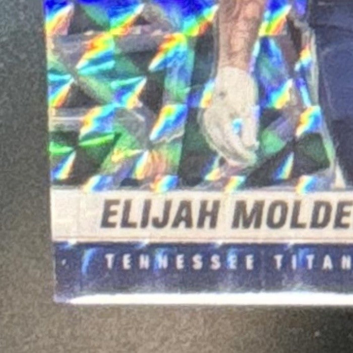 2021 Panini Mosaic Elijah Molden Rookie Auto Mosaic #RA-95 RC Tennessee Titans