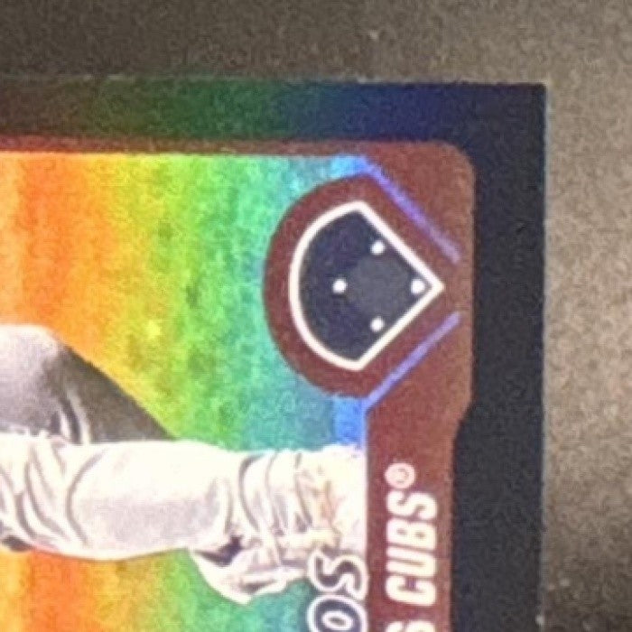 2025 Topps Update Dansby Swanson Matt Shaw Black Rainbow Foil /10 #US309 Cubs