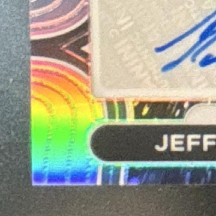 2024 Panini Prizm Jeff Saturday Significant Signatures #SS-JSY Auto