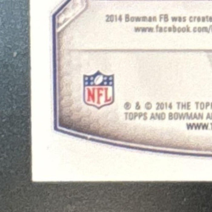 2014 Bowman Von Miller Veterans Rainbow Orange /50 #55 Denver Broncos