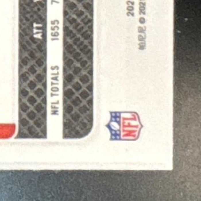2021 Panini Prizm Terrell Davis Black and White Checker #206 Denver Broncos
