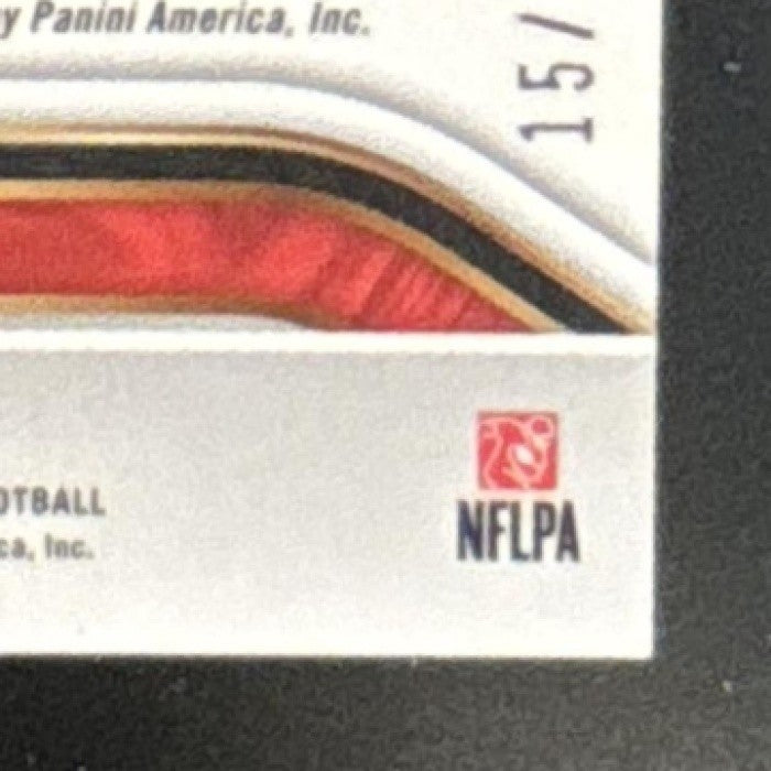 2025 Select Shedeur Sanders Signature Swatch Tie-Dye /25 MEM RC Auto Browns