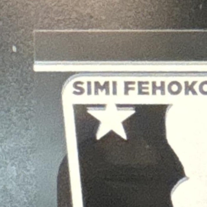 2021 Panini Clearly Donruss Simi Fehoko Rated Rookie Auto #92 RC Dallas Cowboys