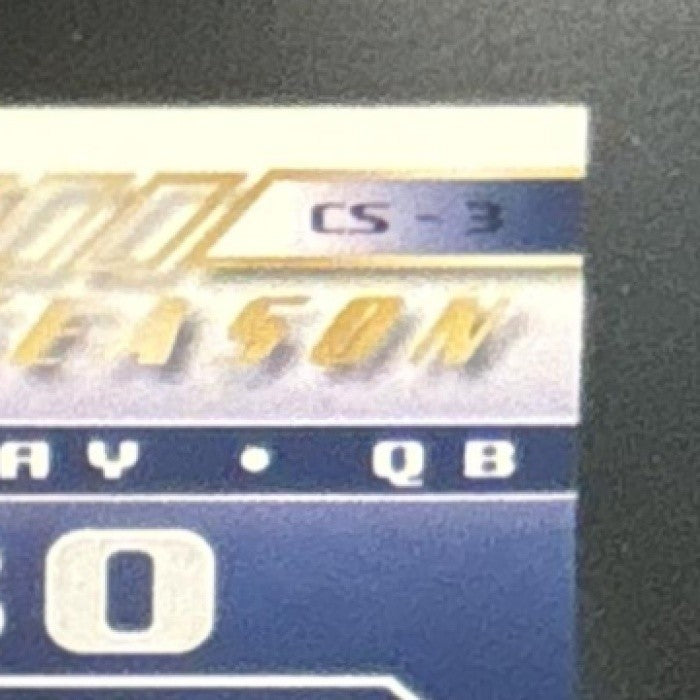 2001 Leaf Quantum John Elway Century Season /1000 #CS-3 Denver Broncos