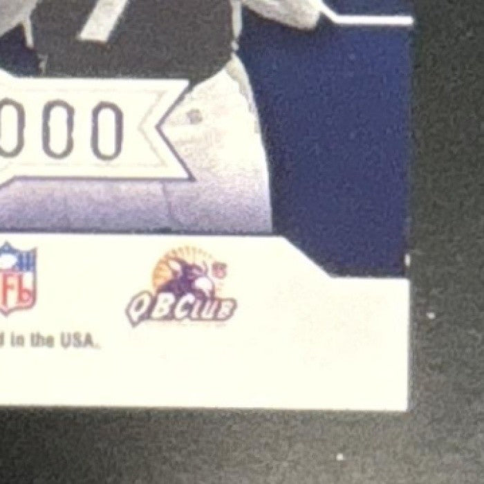 2001 Leaf Quantum John Elway Century Season /1000 #CS-3 Denver Broncos