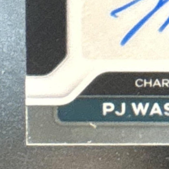 2021-22 Panini Prizm PJ Washington Jr. Sensational Signatures Auto Hornets