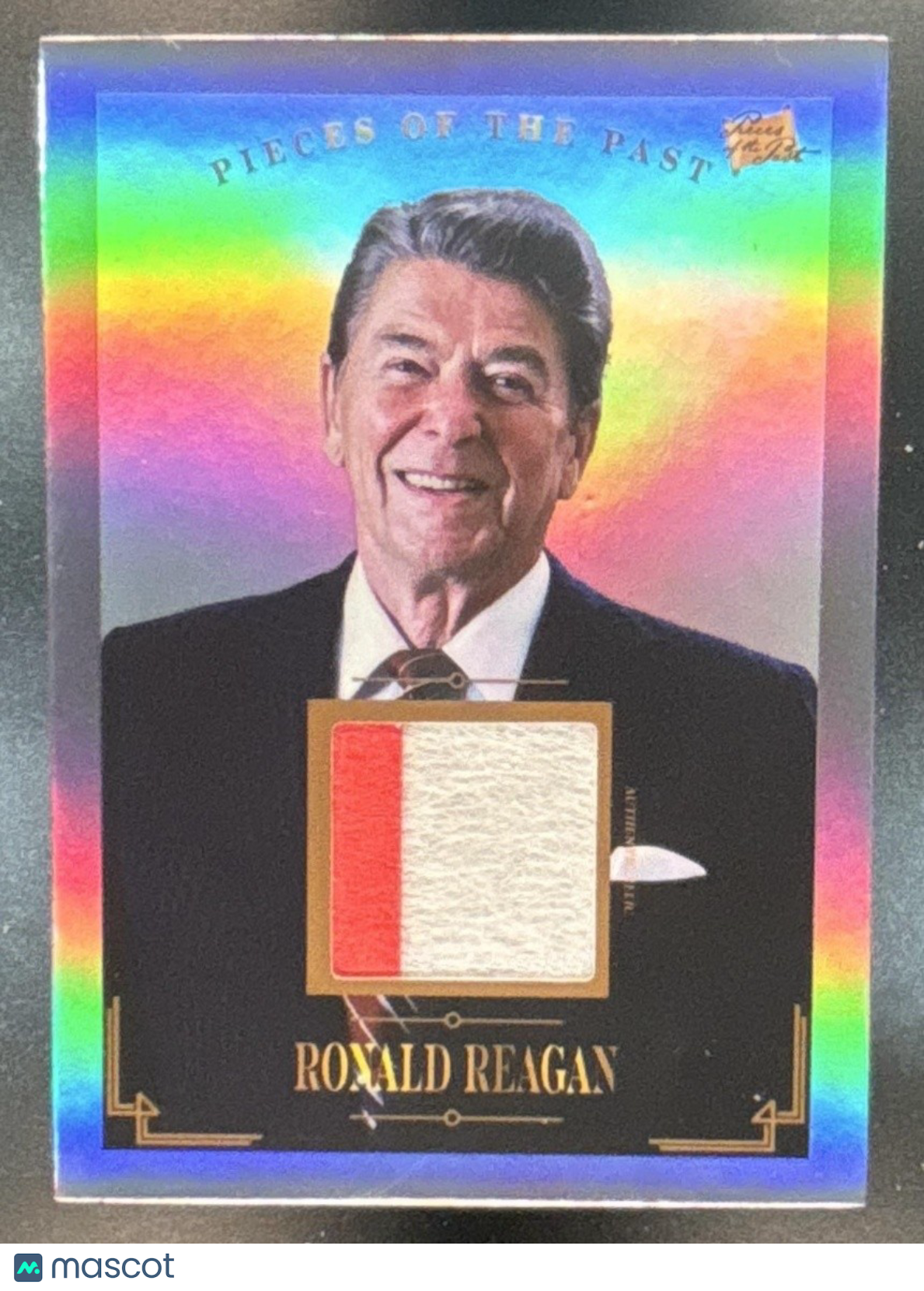 2023 Pieces of the Past Authentic Relic #139 Ronald Reagan 40th US President