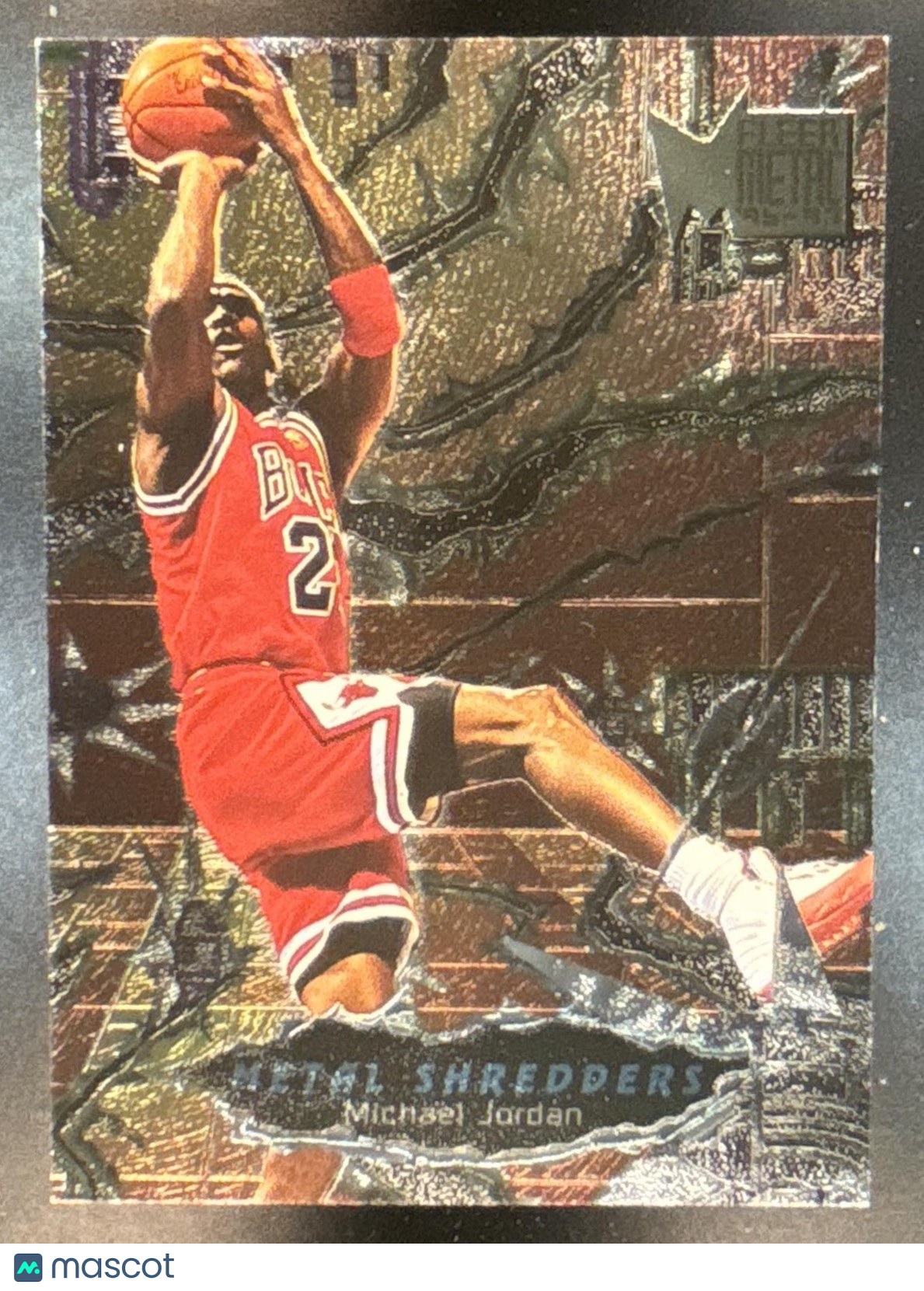 1996 Skybox Metal Michael Jordan #241 Chicago Bulls