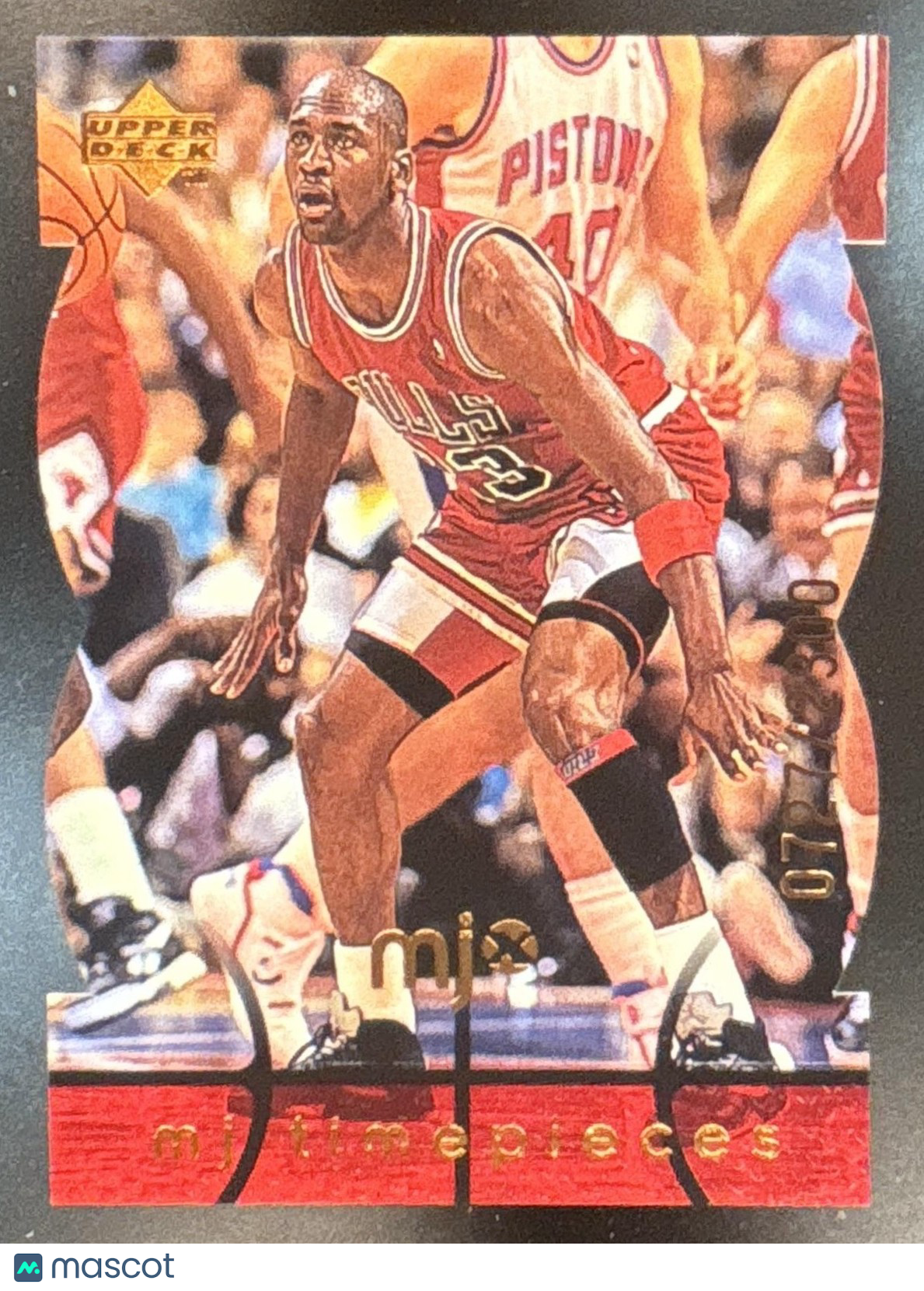 1998-99 Upper Deck MJx Michael Jordan Timepieces Red /2300 #11 Chicago Bulls