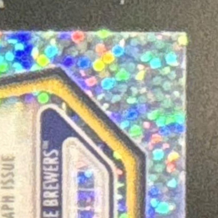 2026 Bowman Andrew Fischer Chrome Auto Speckle /299 1st Prospect Brewers