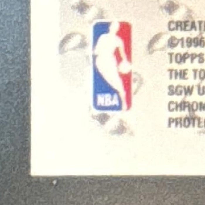 1996-97 Topps Finest Michael Jordan Bronze #50 Chicago Bulls