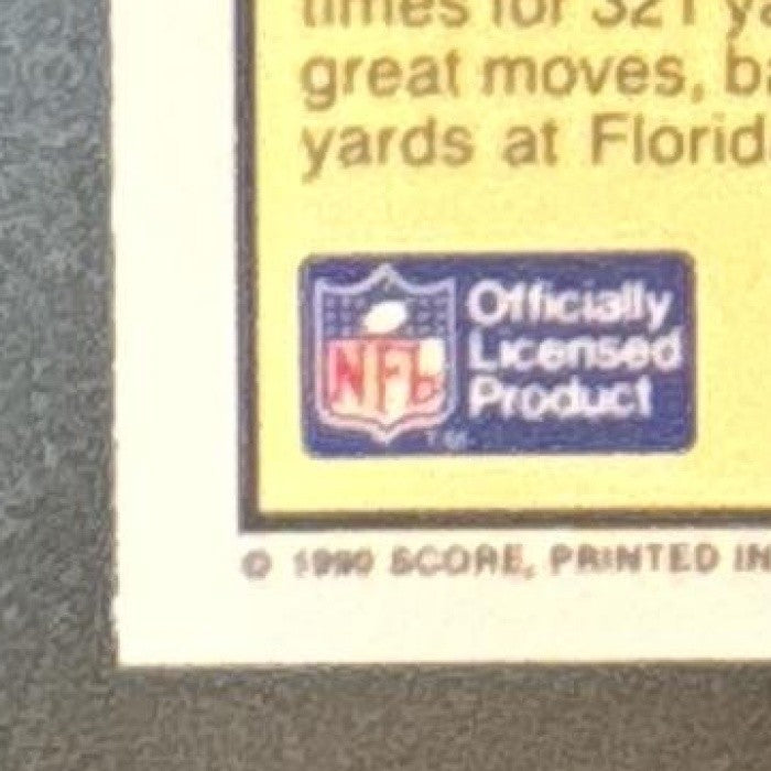 1990 Score Rookie & Traded Emmitt Smith #101T RC Dallas Cowboys
