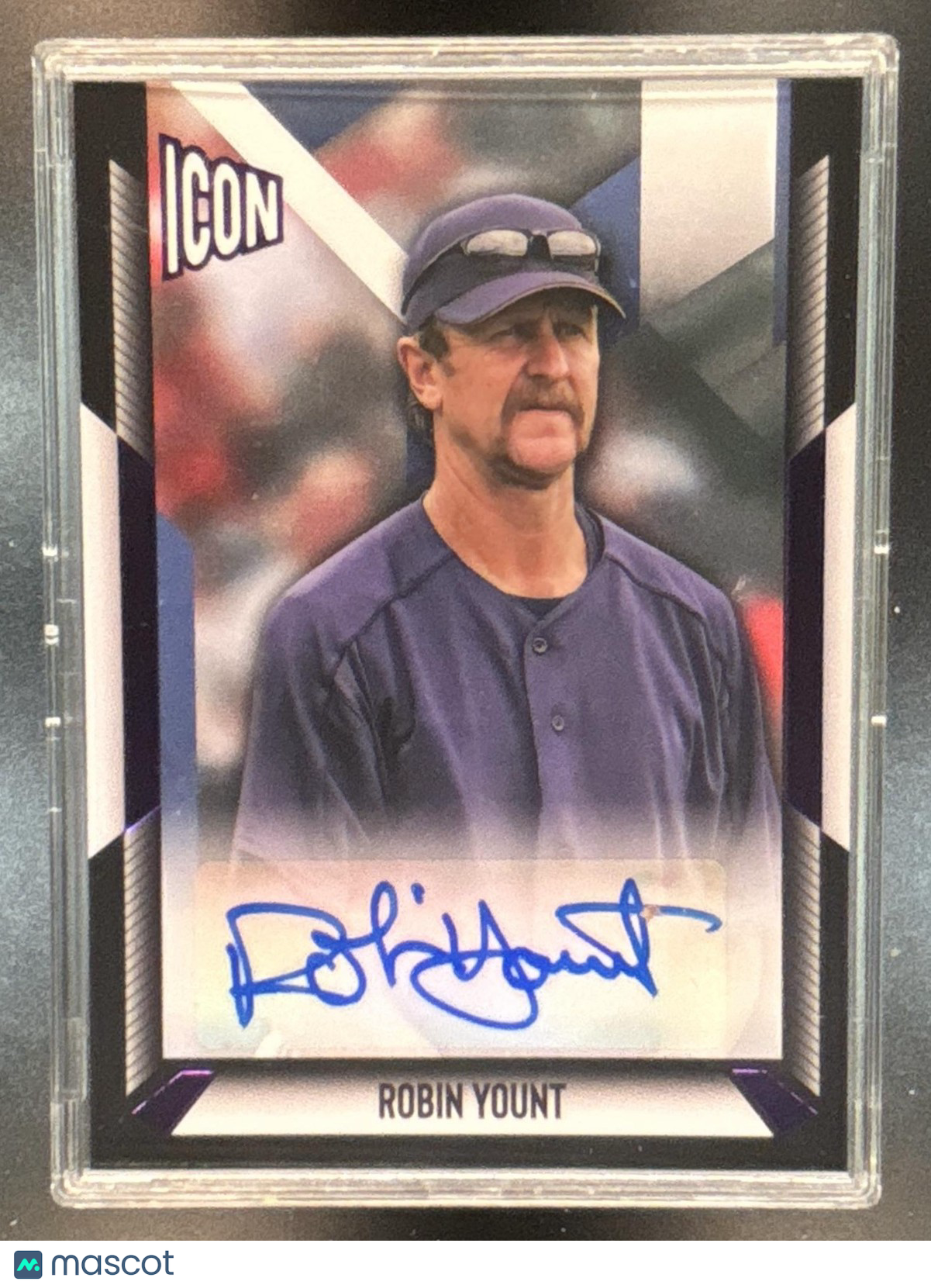 2025 Pulse Drift Icon Robin Yount Auto #IC-RY #d 22/25 Brewers MLB HOF'er 2xMVP
