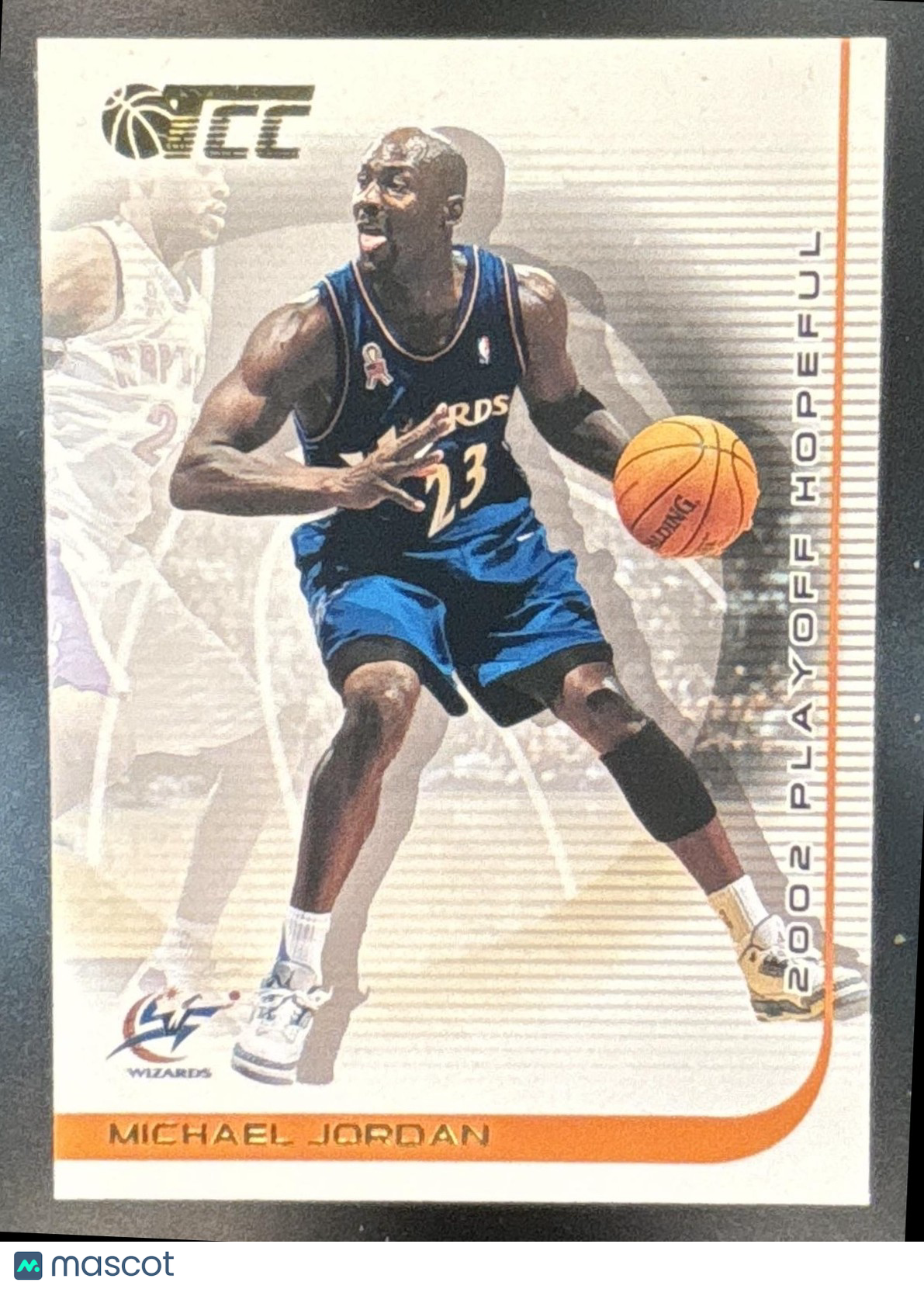 2001-02 Topps TCC Michael Jordan #100 Washington Wizards