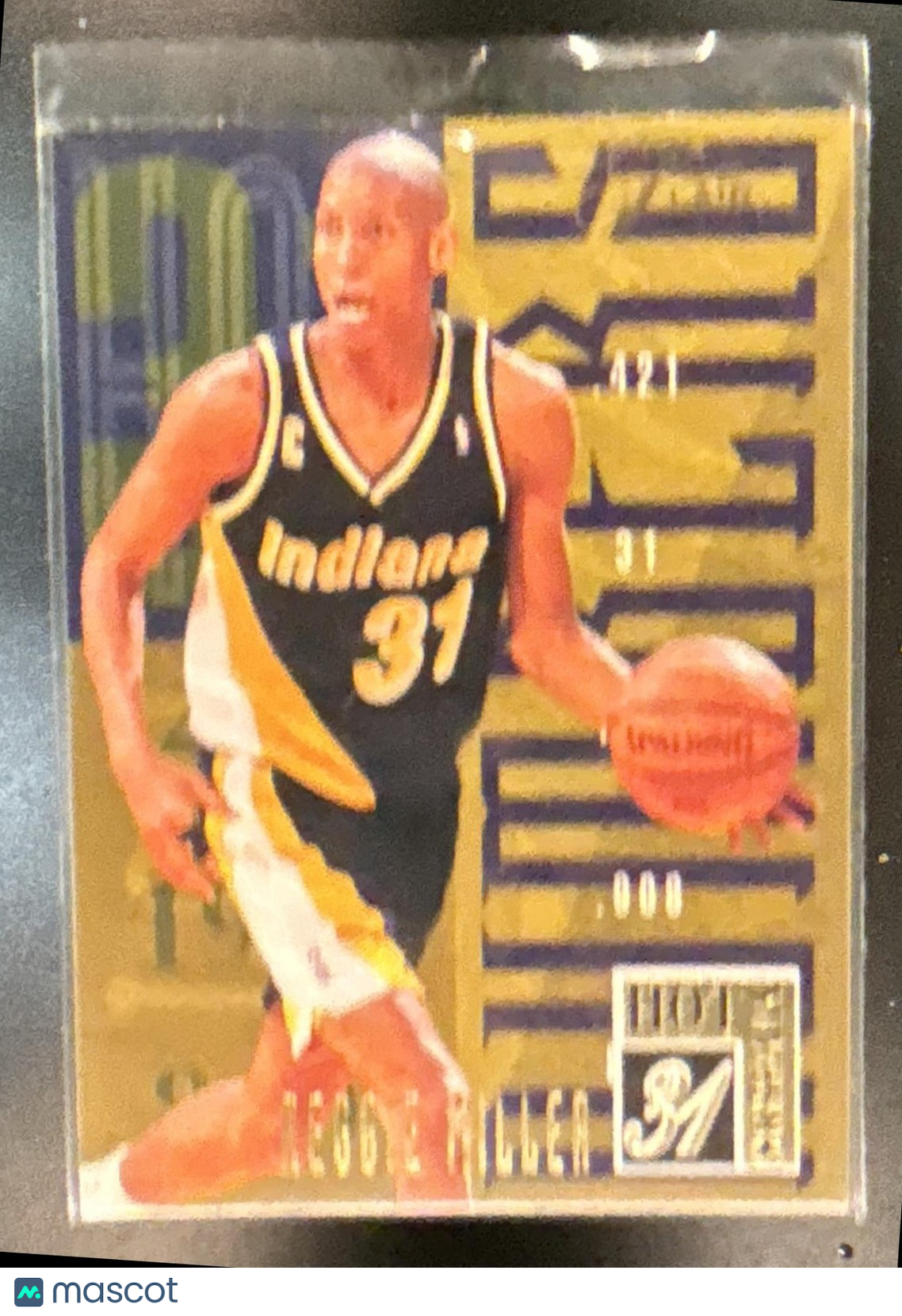 1994-95 Fleer Flair Reggie Miller Hot Numbers #9 Indiana Pacers