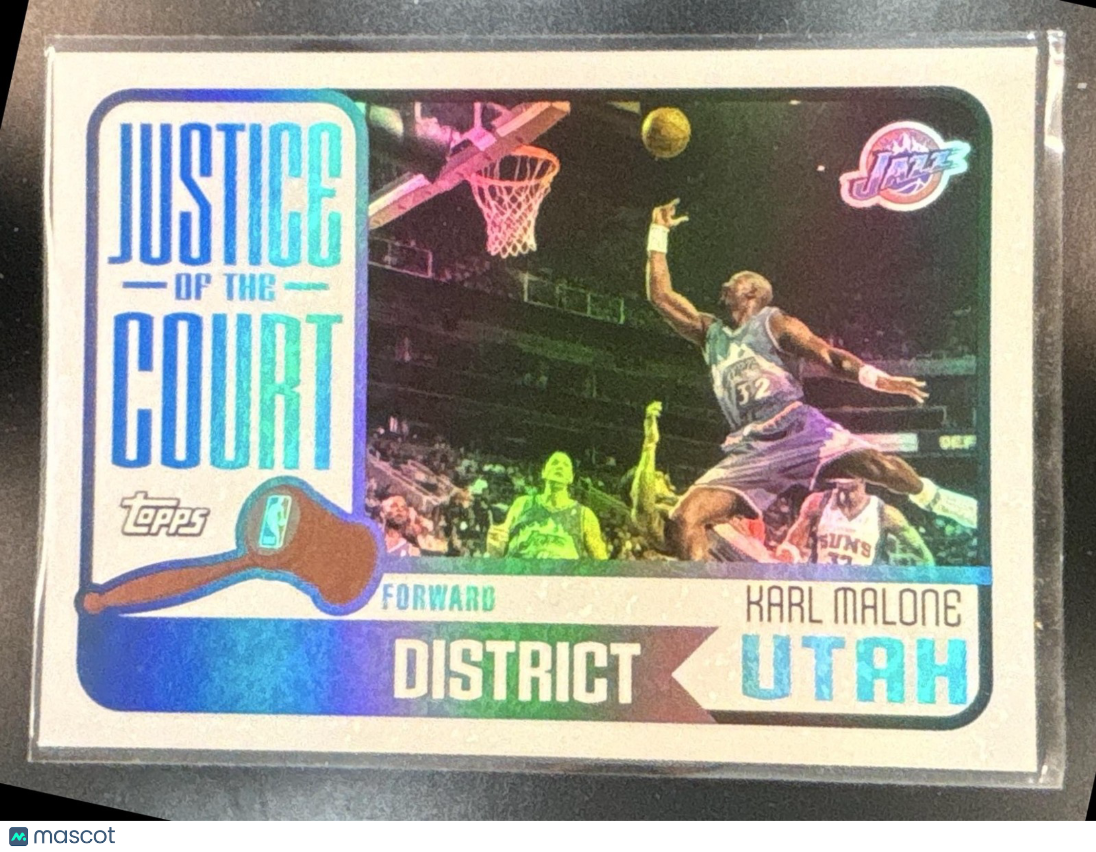2003-04 Topps Karl Malone Justice of the Court #JC-9 Utah Jazz