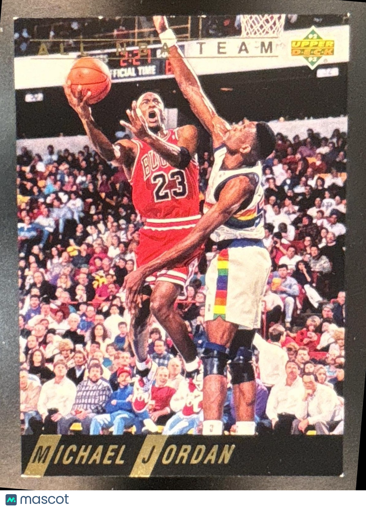 1992-93 Upper Deck Michael Jordan All NBA Team #AN1 Chicago Bulls