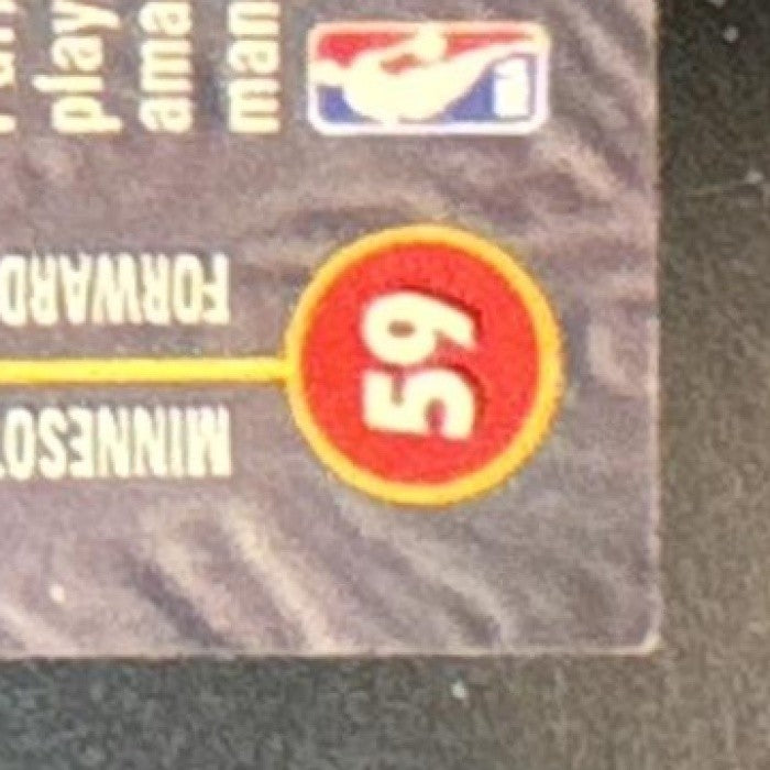 1996-97 Topps Stadium Club Kevin Garnett #59 Minnesota Timberwolves