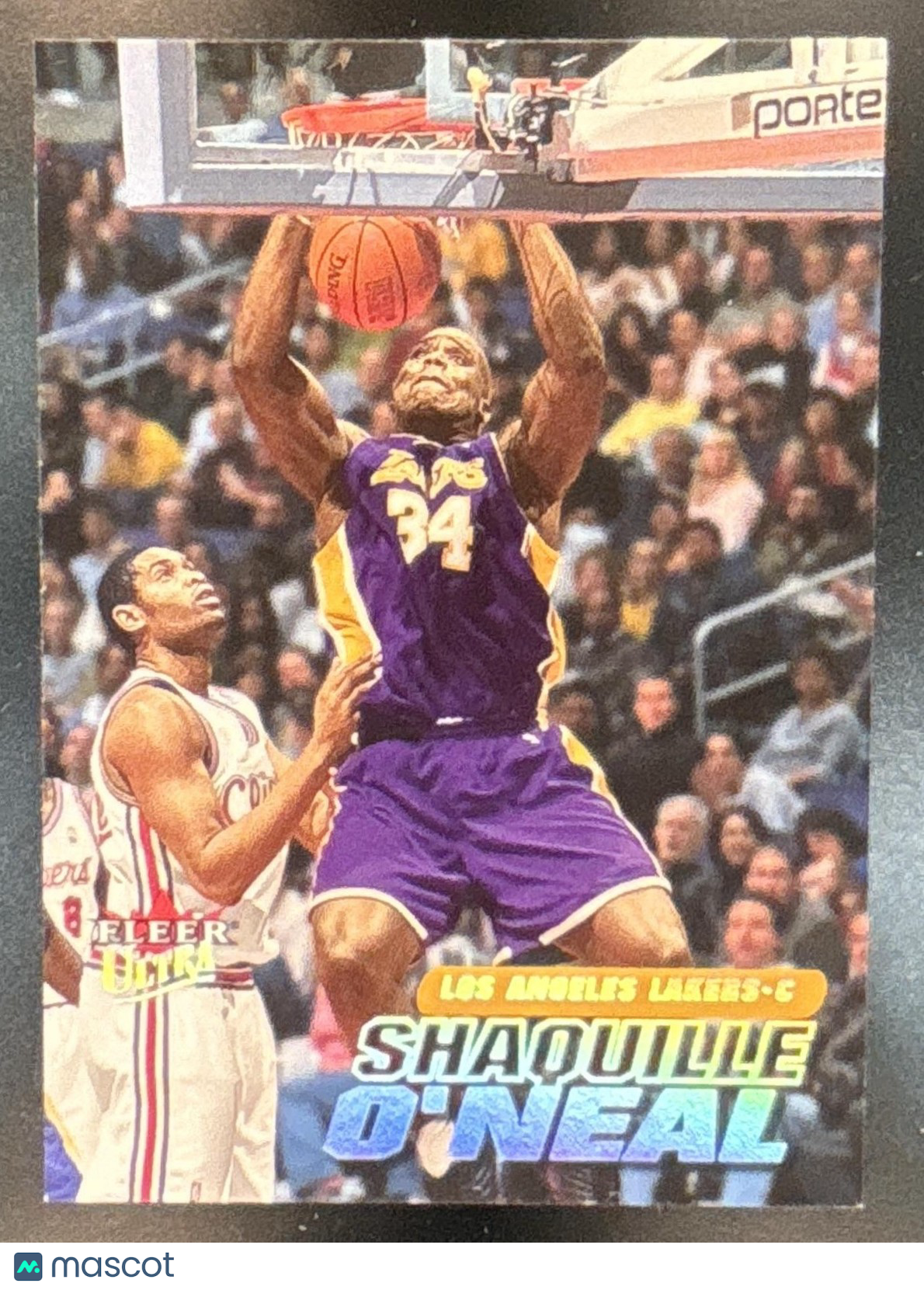 2000-01 Fleer Ultra Shaquille O'Neal #3 Los Angeles Lakers
