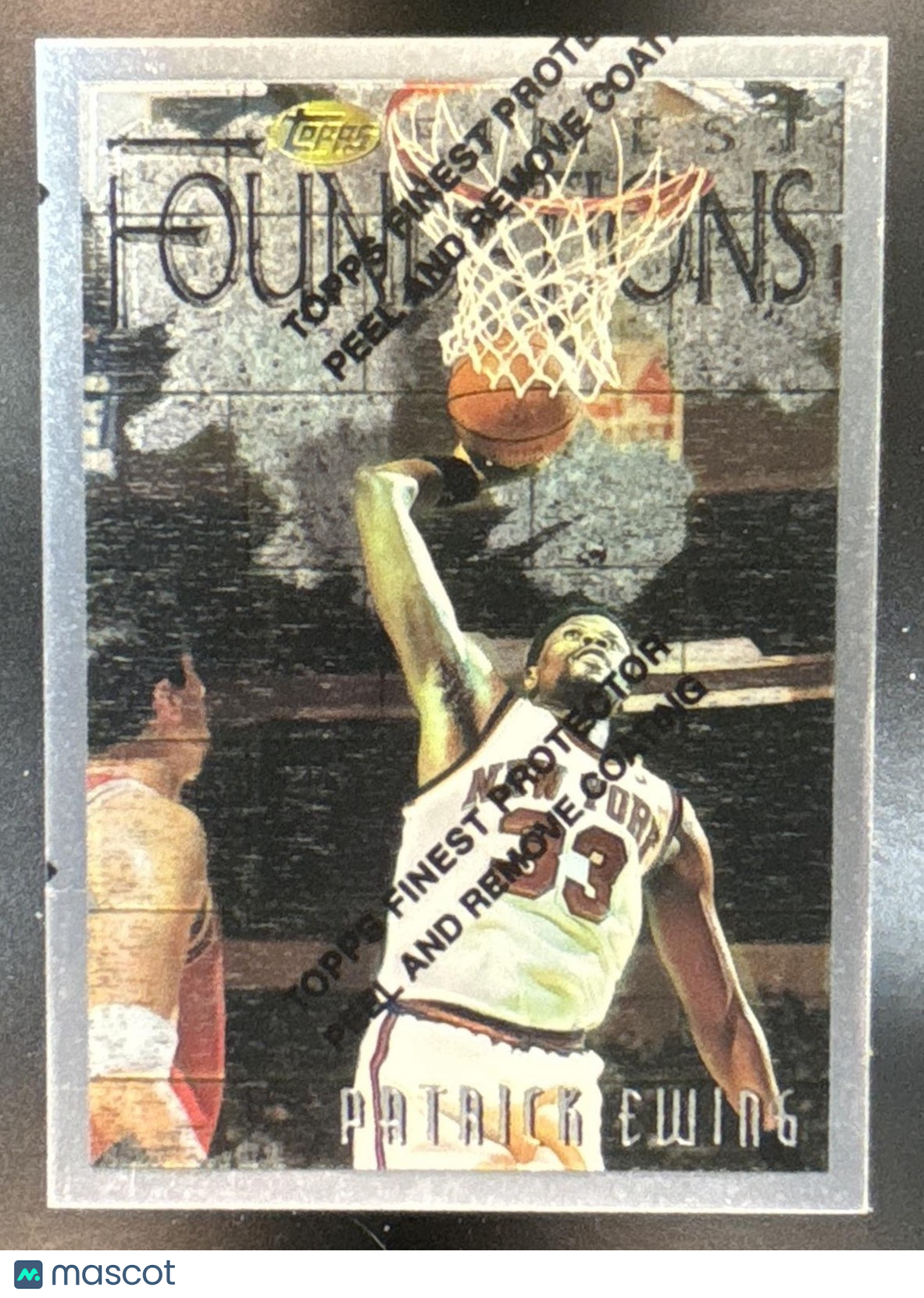 1996-97 Topps Finest Patrick Ewing Silver #254 New York Knicks