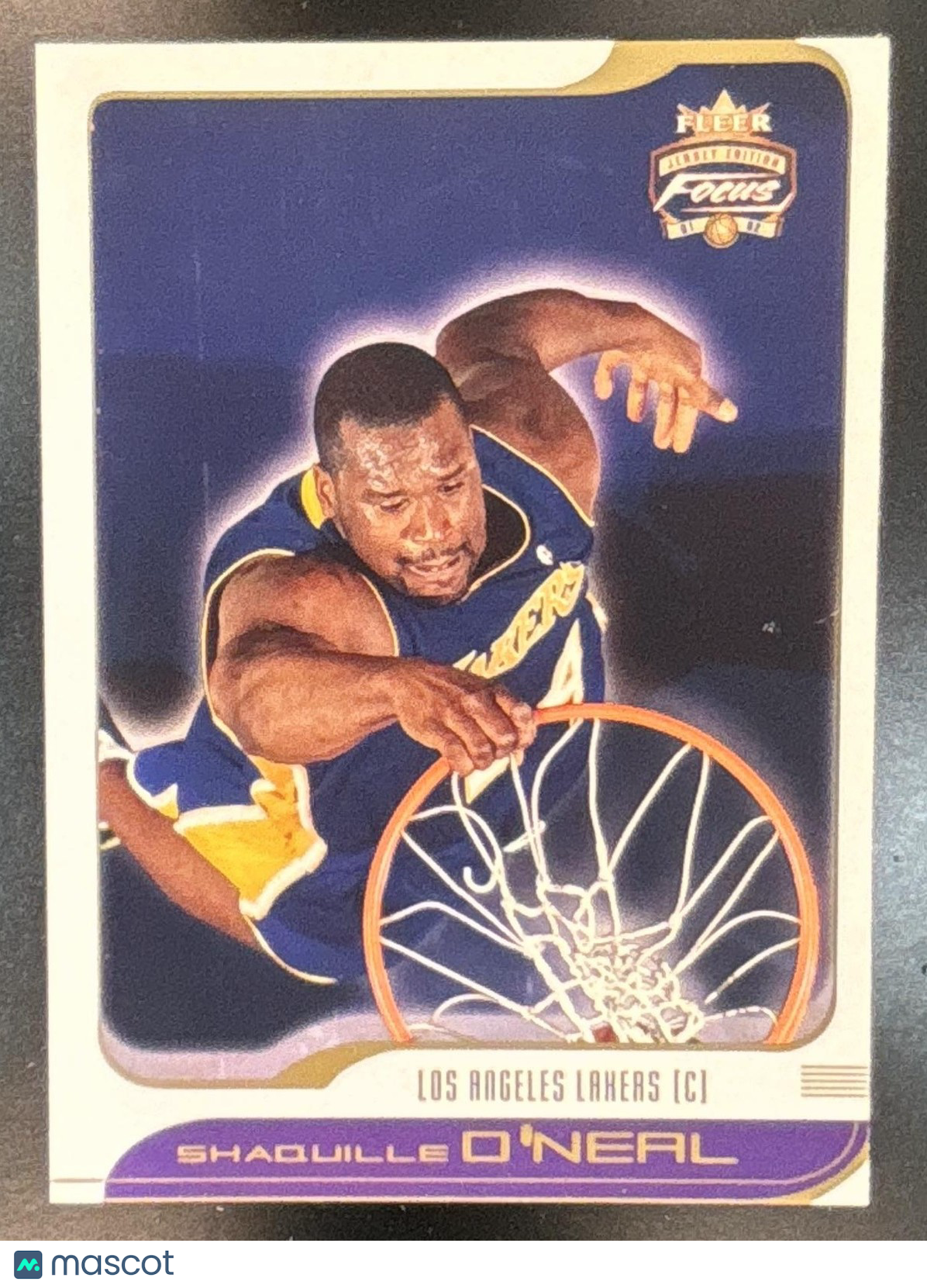 2001-02 Fleer Focus Shaquille O'Neal #6 Los Angeles Lakers