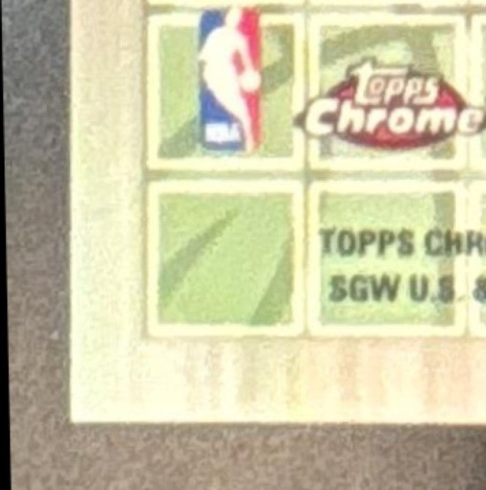 2001-02 Topps Chrome Shaquille O'Neal Fast and Furious #FF08 Los Angeles Lakers