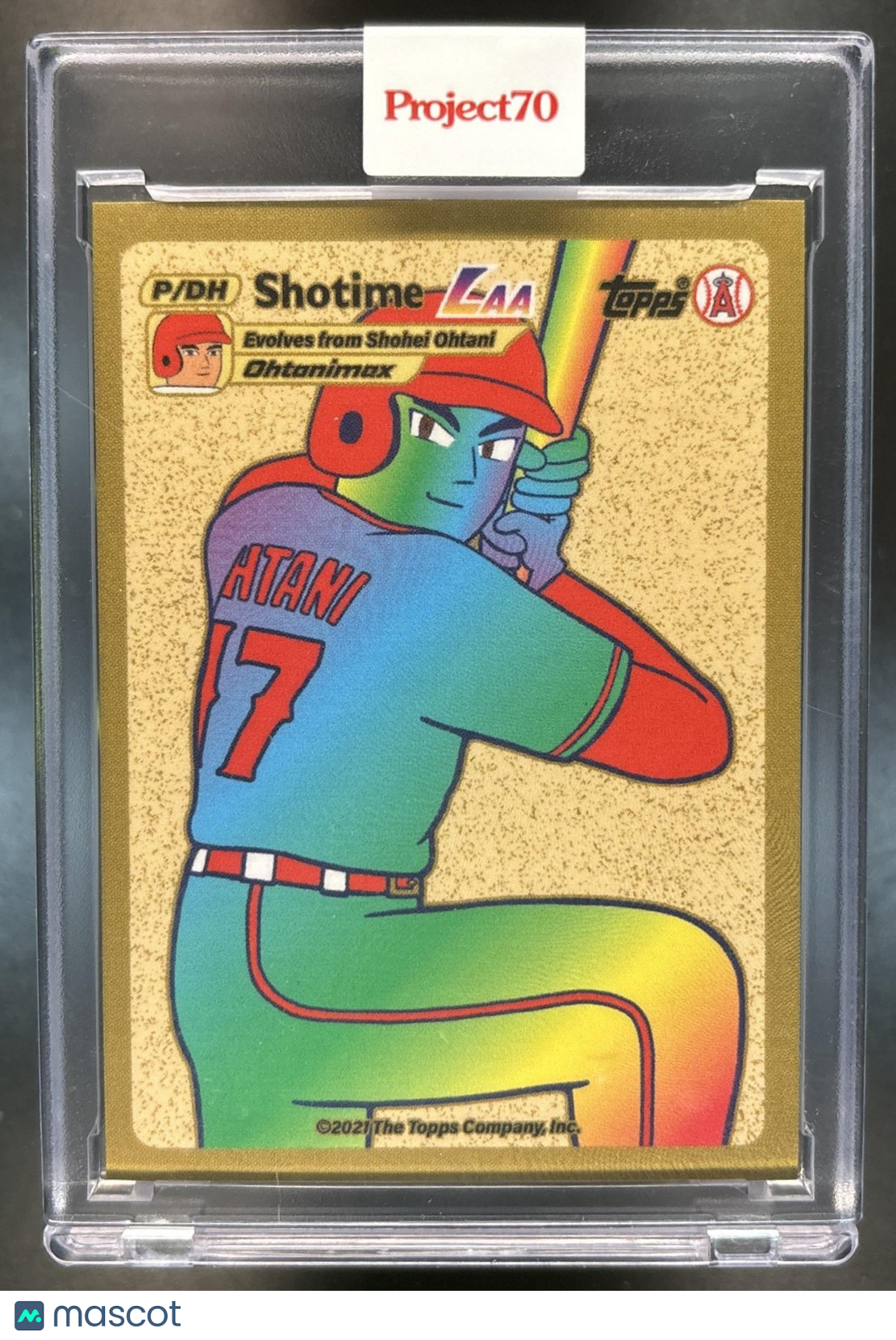 2021 Topps Project70 Shohei Ohtani #547 Los Angeles Angels