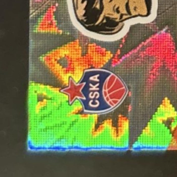 2025-26 Panini Contenders EuroLeague Andrei Kirilenko Kaboom Horizontal Moscow