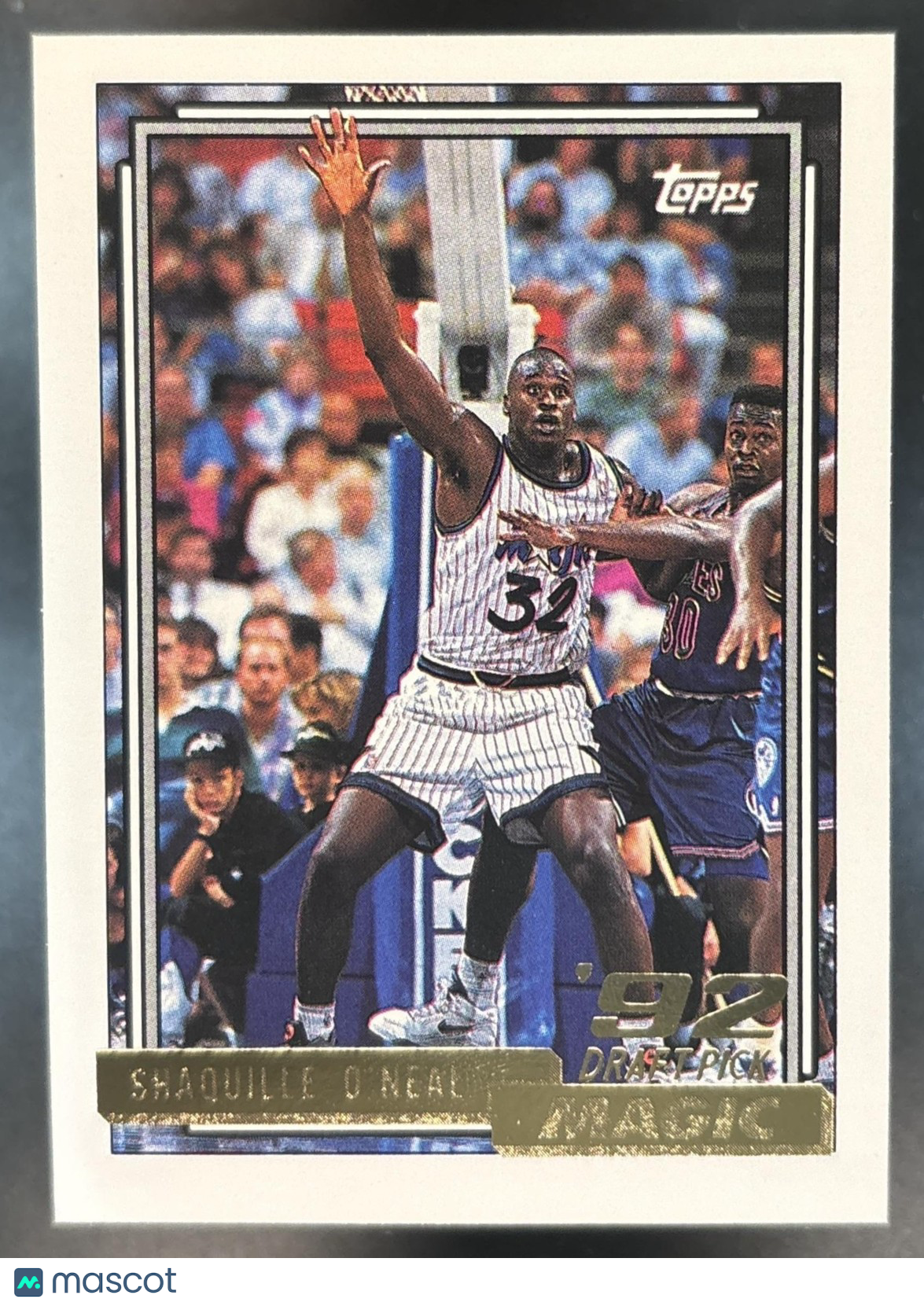 1992-93 Topps Shaquille O'Neal Gold #362 RC Orlando Magic