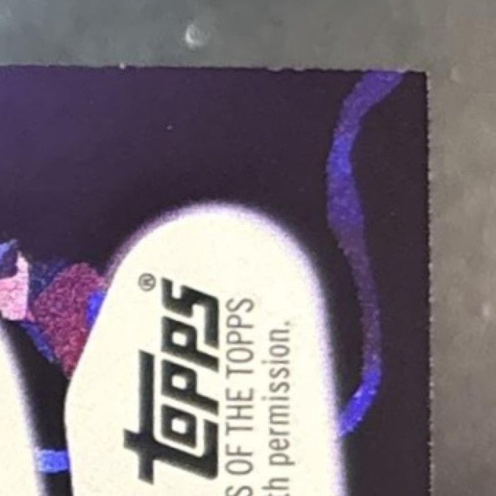 2025 Topps High Tek Stranger Things Jason Carver Hawkins Purple Diffractor /11
