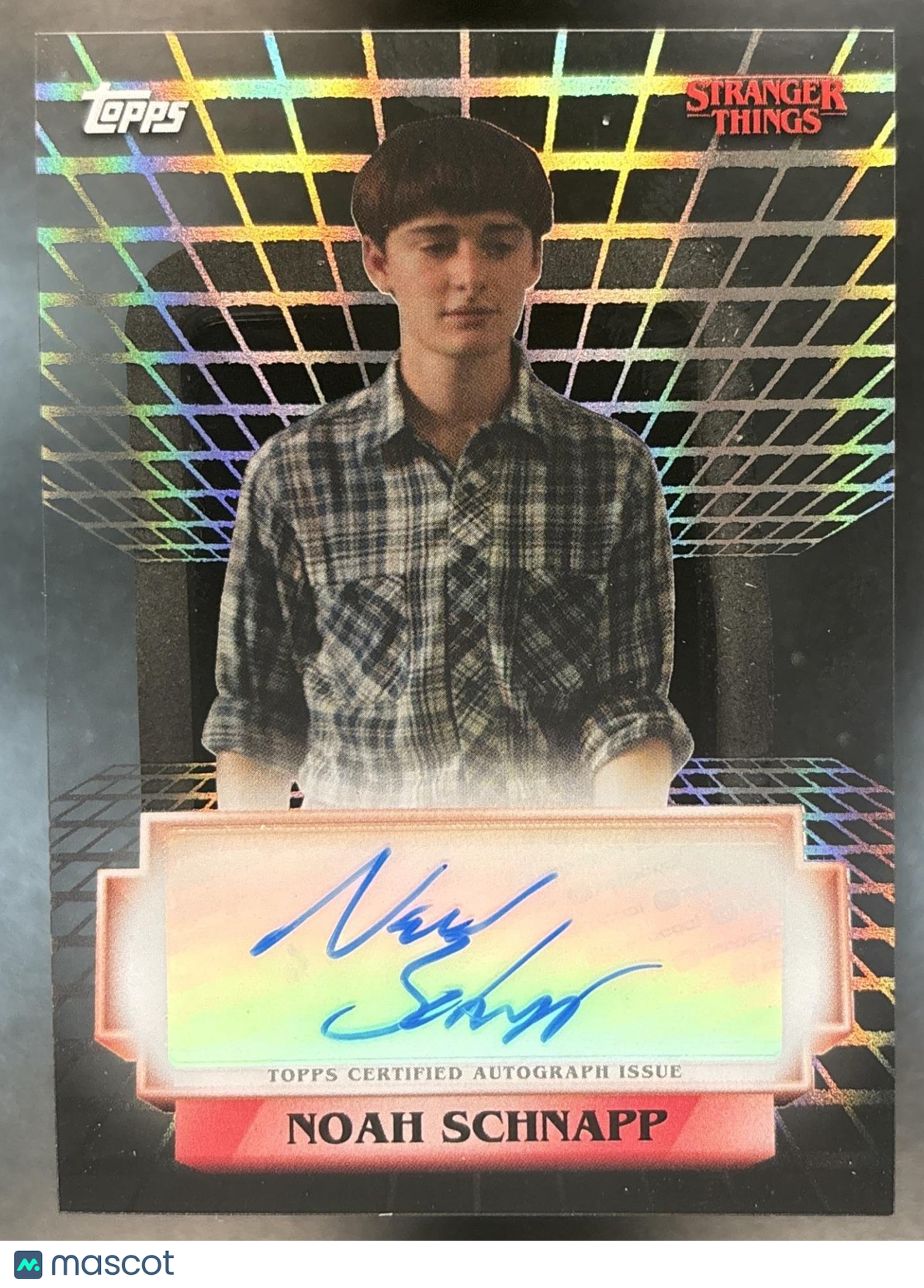 2025 Topps High Tek Stranger Things Noah Schnapp Auto #A-NS