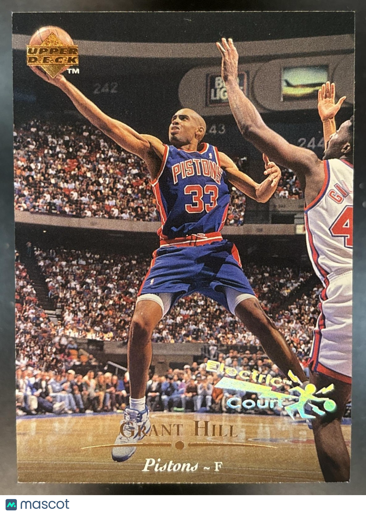 1995-96 Upper Deck Grant Hill Electric Court #233 Detroit Pistons