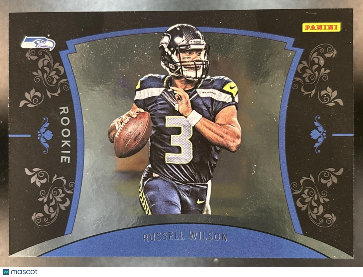 2012 Panini Black Friday Russell Wilson /599 #48 Seattle Seahawks