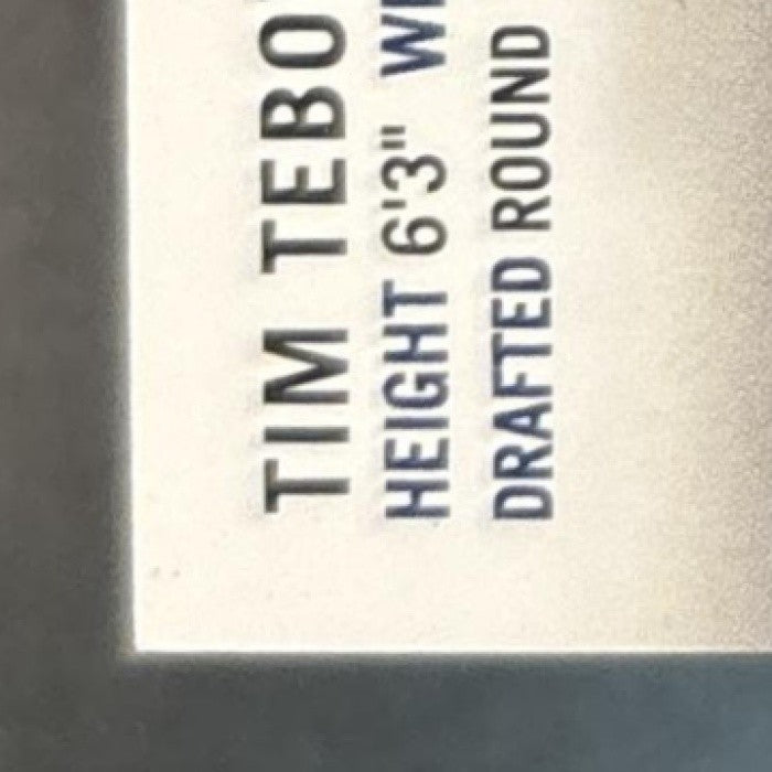 2011 Panini Rookies & Stars Longevity Tim Tebow Materials Sapphire /100 Broncos