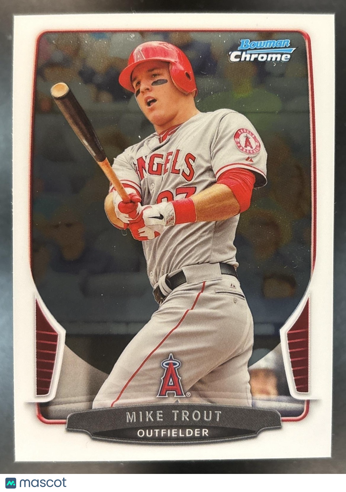 2013 Bowman Chrome Mike Trout #50 Los Angeles Angels