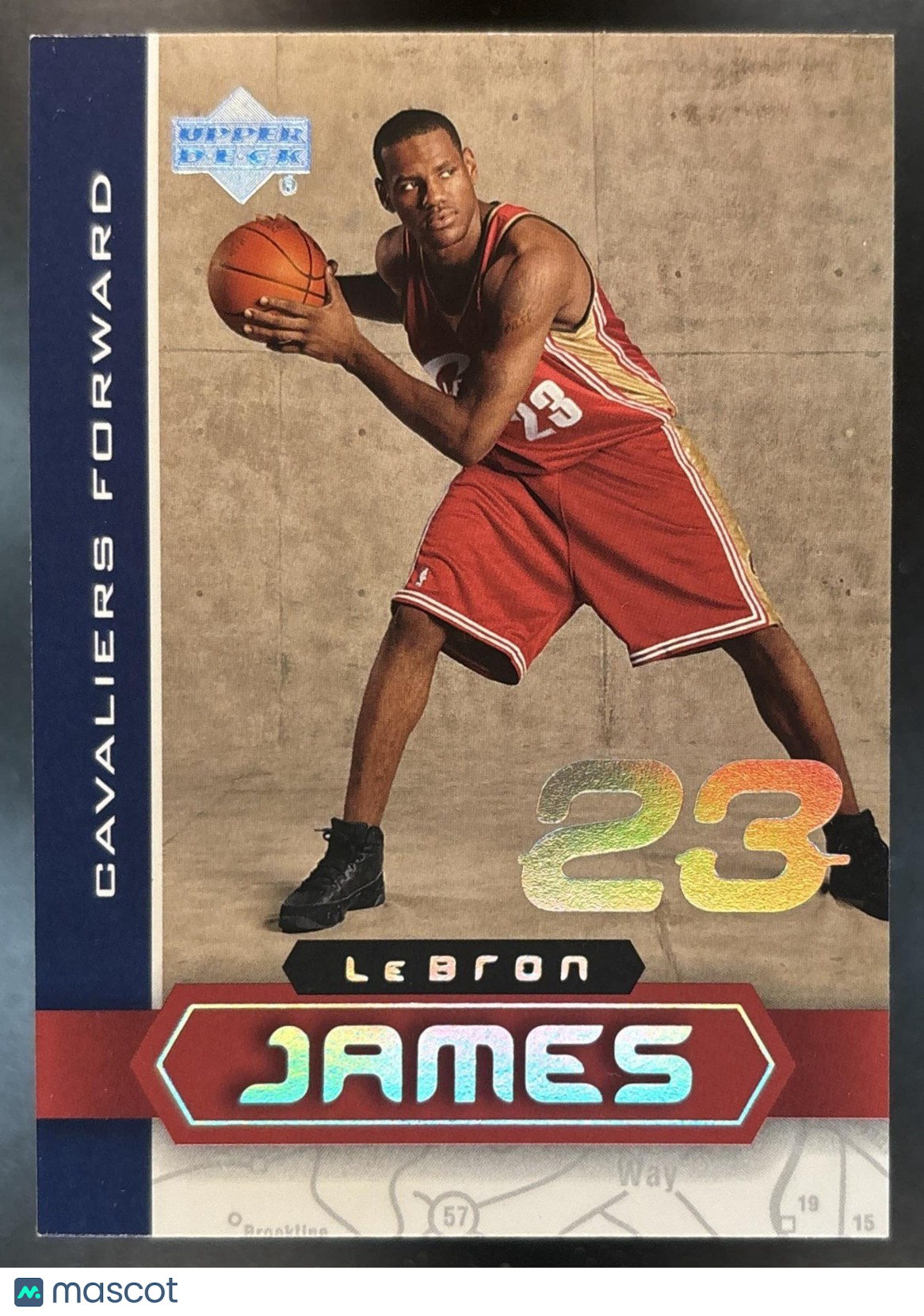 2002 Upper Deck SuperStars LeBron James #LBJ-3 Cleveland Cavaliers