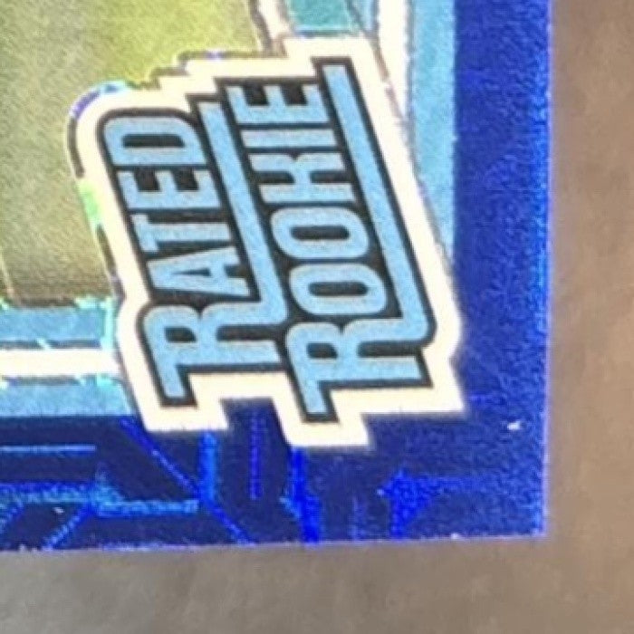 2025 Donruss Optic Travis Hunter Blue Mojo Prizm /55 #201 Jacksonville Jaguars