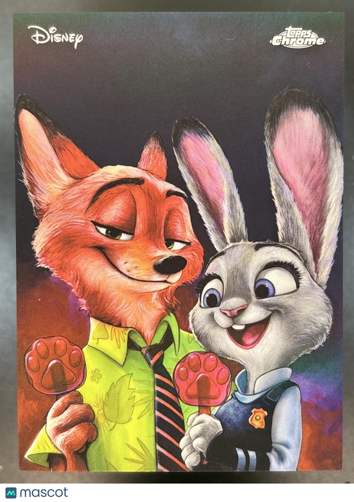 2026 Topps Chrome Disney Zootopia Art of #AD-9