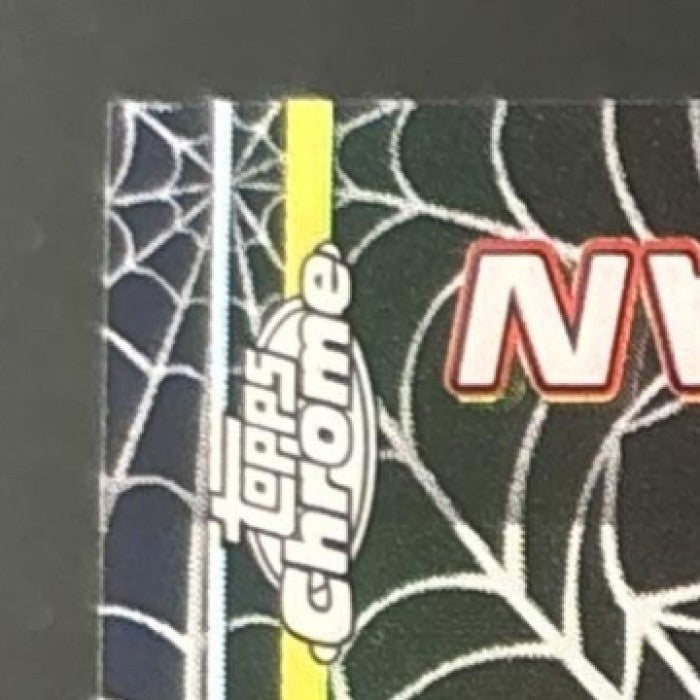 2026 Topps Chrome Marvel Comics Iron Man Spider-Web Refractor /399 #057