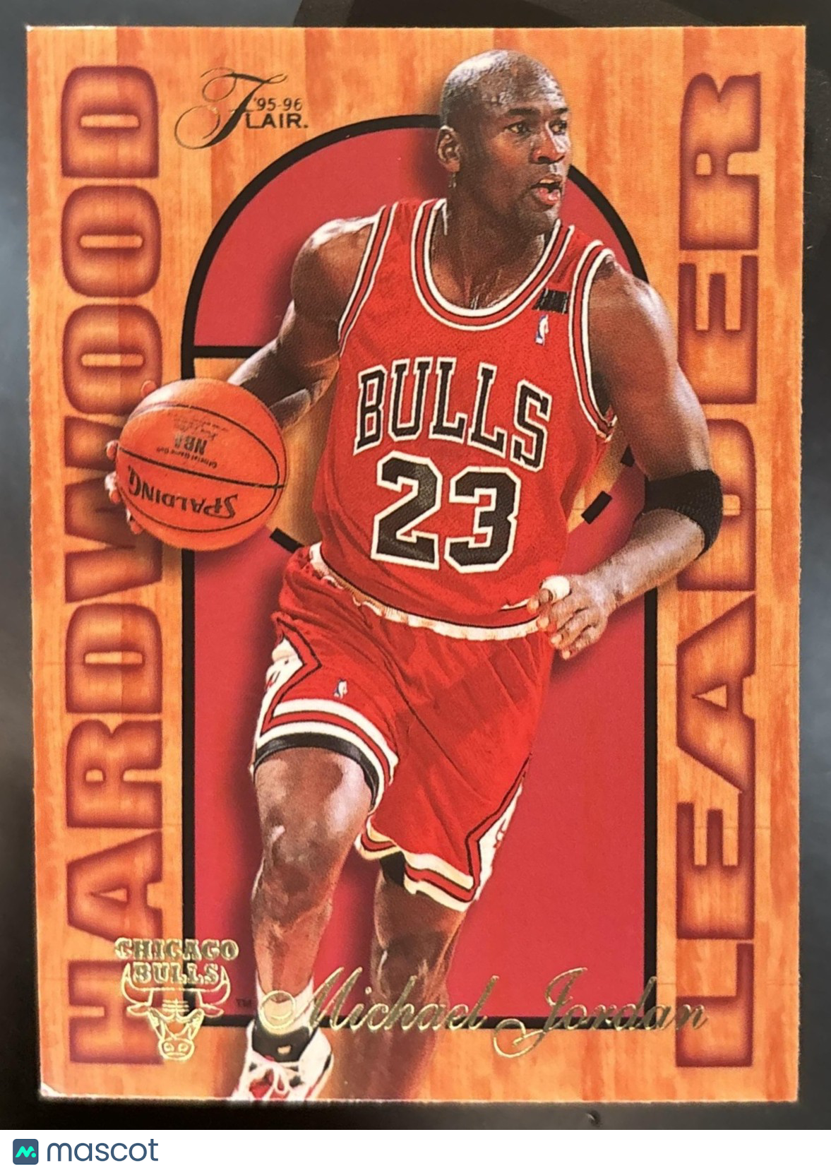 1995-96 Fleer Michael Jordan Flair Hardwood Leader Chicago Bulls