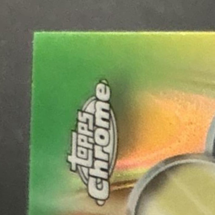 2026 Topps Chrome Disney Winnie the Pooh Yellow & Green RayWave /225 #100