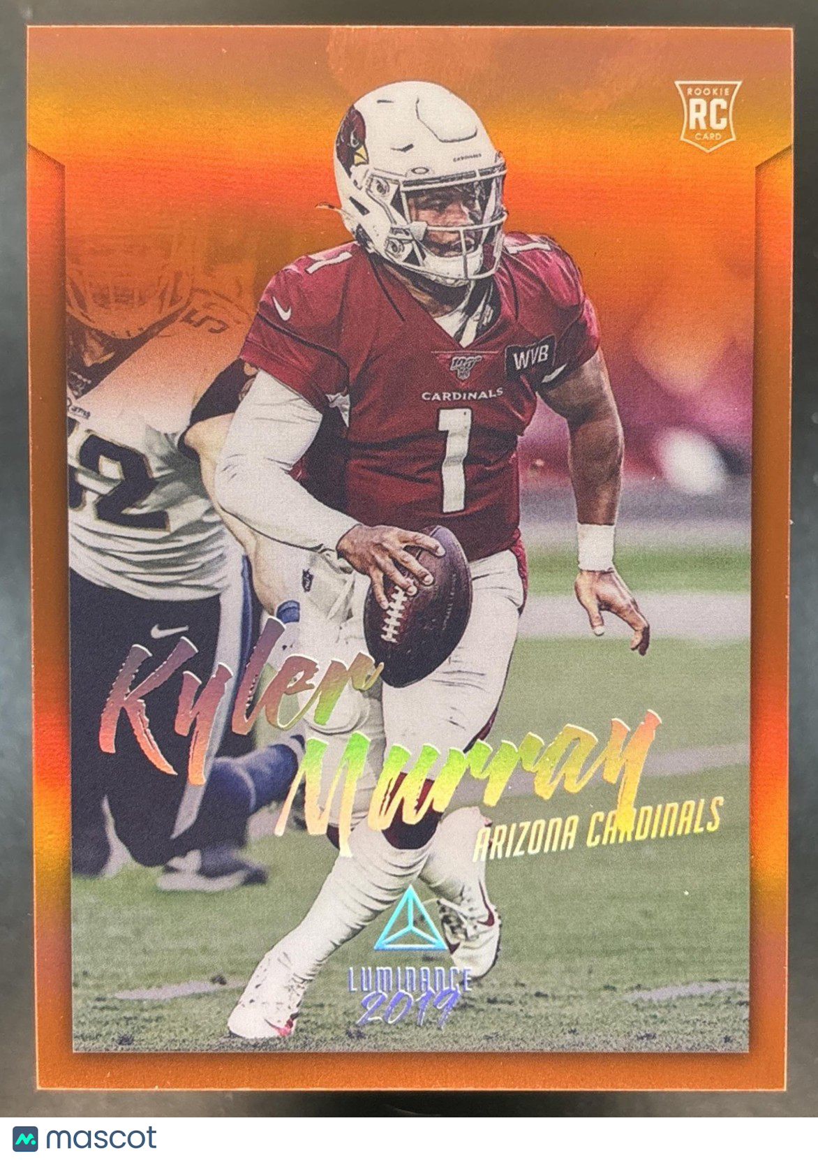 2019 Panini Chronicles Kyler Murray Luminance Update Orange /25 #201 RC Cardinal