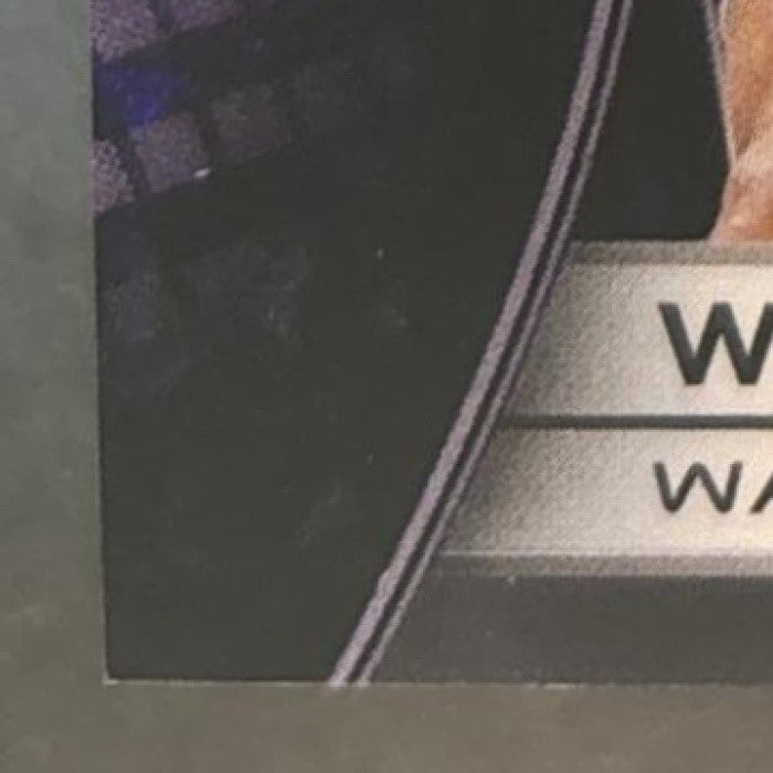 2025-26 Topps Chrome Black Will Riley Purple /75 #121 RC Washington Wizards