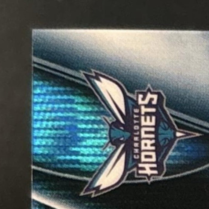 2025-26 Topps Chrome Black Kon Knueppel Blue Wave /150 #106 RC Charlotte Hornets