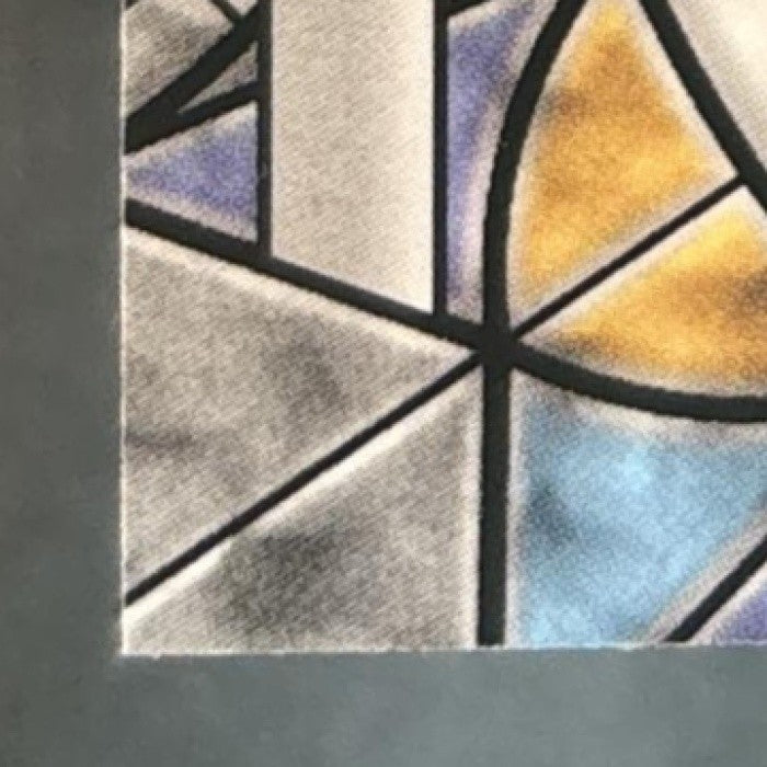 2023 Panini Mosaic Josh Jacobs Stained Glass #SG-12 Las Vegas Raiders