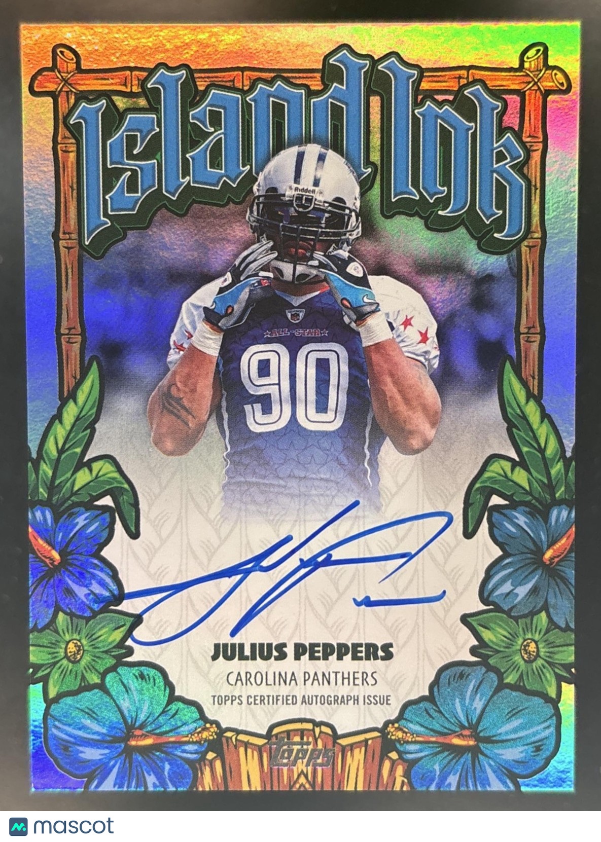 2026 Topps Julius Peppers Island Ink Auto #II-JP SP Carolina Panthers