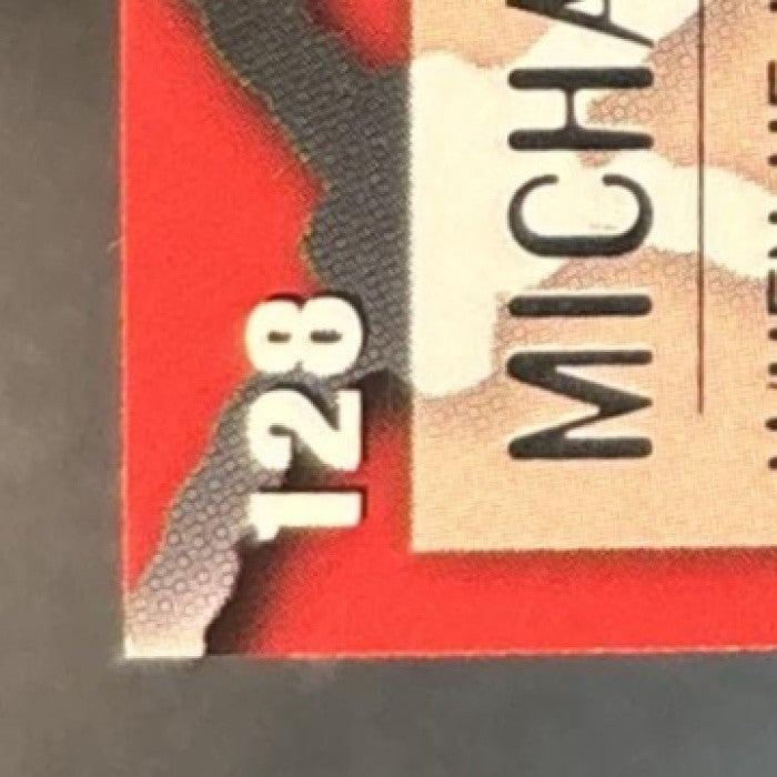 1996 Skybox Metal Michael Jordan #128 Chicago Bulls