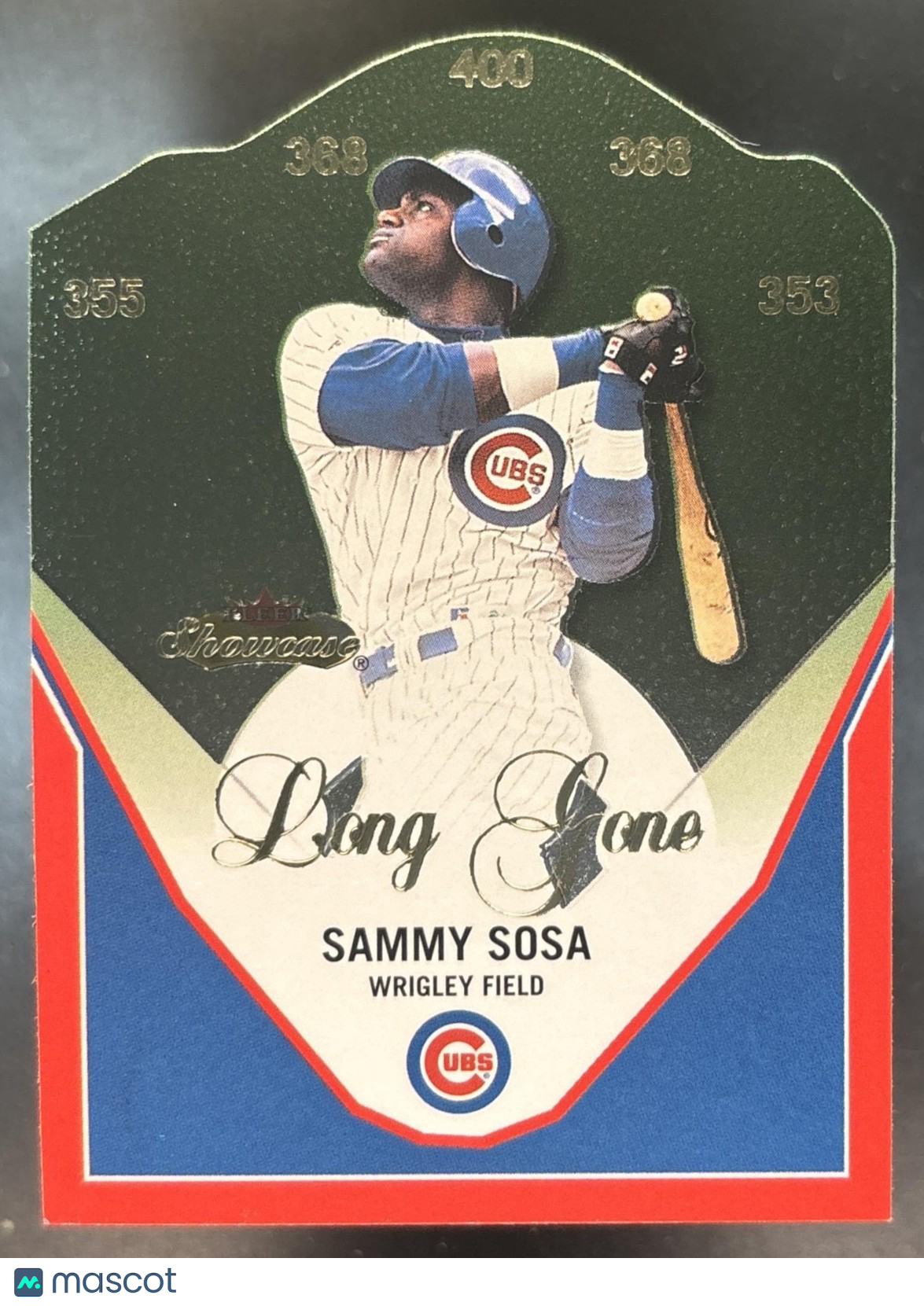 2000 Fleer Showcase Sammy Sosa Long Gone #1LG Chicago Cubs